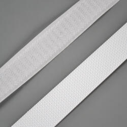 Takoy Bandă velcro/arici cu profil mic scai + puf alb de 20mm