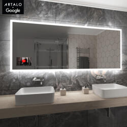 Artalo SMART tükör LED világítással M1 + SmartScreen with Google Chromecast