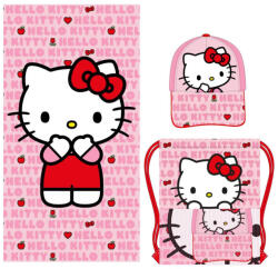  Hello Kitty törölköző, tornazsák, baseball sapka szett (CEP2200010470)