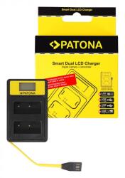 Patona dupla Smart akkumulátortöltő Fuji NP-W126 készülékhez (Smart Dual LCD)