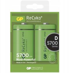 GP Batteries Recyko+ előtöltött akkumulátorok, 5700 mAh 2 db (4891199186769)