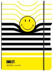 Herlitz Caiet My. Book Flex A5 40f 80 Gr Dictando Coperta Pp, Smiley World B Y Stripes (9479070) - officeclass