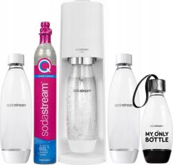 SodaStream Terra szódagép vízkarbonizáló készülék fehér 3 palack (soda stream zestaw)