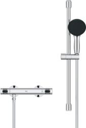 Grohe QuickFix Precisionflow 110 Zuhanyszett Rúddal 175cm Gégecső Termosztátos Csaptelep