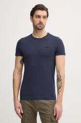 Calvin Klein t-shirt sötétkék, férfi, sima - sötétkék M - answear - 16 990 Ft