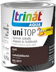 Trilak Aqua Unitop Matt Zománcfesték 0, 75l, 8017 Csokoládébarna