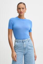 HUGO BOSS gyapjú pulóver könnyű, női, lila, 50492857 - lila M
