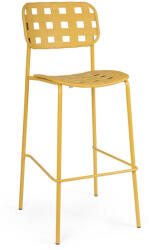 Bizzotto Set 4 scaune bar otel ocru Clover 52x45x109 cm (0650038)