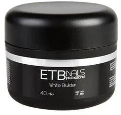 ETB Nails White Körömépítő Gél 40ml | Kiszerelés: 40 ml (EN00431)