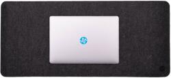  Mousepad PadForce Minimalist din Lana Sintetica pentru birou, Gaming, Office, Antiderapant, Gri 90 x 40 cm (BS-1044-G-90x40) Mouse pad