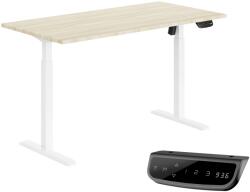 StableDesk Birou reglabil electric StableDesk, 1 motor, Touchscreen, Ridica 80 kg, Ergonomic, 3 Functii de Memorie, Sistem Anti-Coliziune, Timer, Inaltime 71-119 (SD-102-AL-FM0814-150x75)