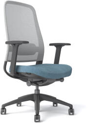 StableDesk Scaun reglabil Ergonomic StableDesk FREESTYLE, Brate Armrest 4D, Suport lombar, inaltime, Blocare inclinare in 5 pozitii, Certificat BIFMA - Albastru (SD-134-ARUGRI)