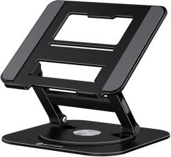 PadForce Suport laptop PadForce®, 11-17.3″ inch, Rotire 360°, Ajustabil pe Inaltime, Pana la 10 kg, Portabil, Anti-Alunecare, Stabil pe birou, Reglaj intensita (BS-448-NE) Suport laptop