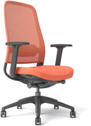 StableDesk Scaun reglabil Ergonomic StableDesk FREESTYLE, Brate Armrest 4D, Suport lombar, inaltime, Blocare inclinare in 5 pozitii, Certificat BIFMA - Portocali (SD-134-PORNE)