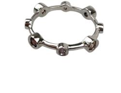 Flippy Inel Argint 925, Circular cu Pietre Colorate M 58 (teo-103208)