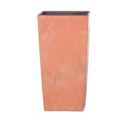 Prosperplast Urbi Square Beton Effect virágcserép, 14 cm - terrakotta (DURS140E-R624)