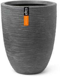 Capi Europe Capi Waste Rib Low virágcserép, 34x46 cm - terrazzo szürke (KTGR782)