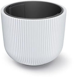 Prosperplast Milly Bowl virágcserép, 40 cm - fehér (DBML400-S449)