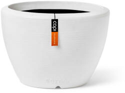 Capi Europe Capi Arc Granite virágcserép, 34x25 cm - fehér (NWHS8031)