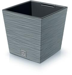 Prosperplast Furu Square Low virágcserép, 24 cm - beton (DFS240-422U)