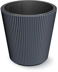 Prosperplast Milly virágcserép, 35 cm - antracit (DBMI350-S433)