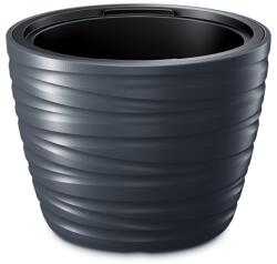 Prosperplast Maze R virágcserép, 50 cm - antracit (DLMZ500-S433)