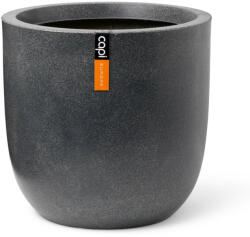 Capi Europe Capi Waste Smooth virágcserép, 35x34 cm - terrazzo szürke (KTG932)