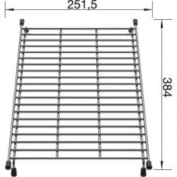 BLANCO edénytartó rács Pleon és Subline modellekhez - 234 795 - Kiegészítő (234795)