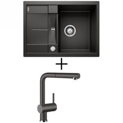  BLANCO METRA 45 S Compact EXCENTERREL + BLANCO Linus-S CSAPTELEP - kávé (519581 + 516697)