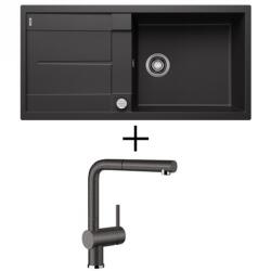  BLANCO METRA XL 6 S EXCENTERREL + BLANCO Linus-S CSAPTELEP - kávé (515287 + 516697)