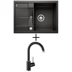  BLANCO METRA 45 S Compact EXCENTERREL + BLANCO Mida CSAPTELEP - vulkánszürke (527285 + 526965)