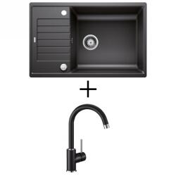 BLANCO ZIA XL 6 S Compact EXCENTERREL + BLANCO Mida CSAPTELEP - vulkánszürke (527396 + 526965)