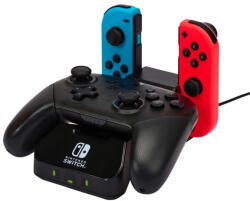 PowerA 1525991-01 Nintendo Switch/Lite/OLED Charging Base fekete kontroller töltőállomás