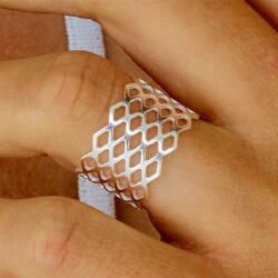 Diamant Cut- Inel din Argint (BAROSTLdiamant)