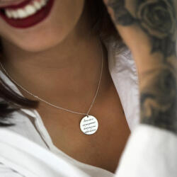 Colier cu banut din Argint 925 personalizat (CSNU1)