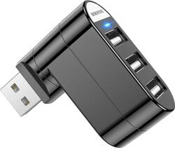 Borofone 3 portos USB 2.0 HUB, fekete (DH3) (DH3)