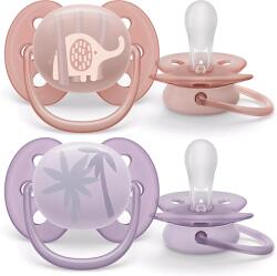 Philips SCF091/09 Ultra Soft Játszócumi 0-6h, 2 db (SCF091/09)