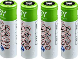 ISY Iab1002 Akkum. Aaa 800mah 4db (2v000723)