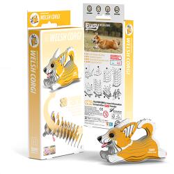 Eugy Welsh Corgi 3D puzzle (D5047)