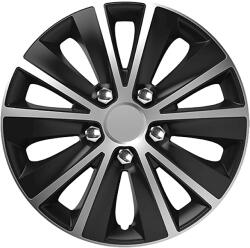 Homasita 08118982 Versaco Rapide NC dísztárcsa szett, 16"-os méretben, ezüst-fekete, 4 db (8118982)