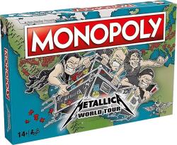Hasbro Monopoly, Metallica, angol nyelvű (WM01868-EN1-6) (WM01868-EN1-6)