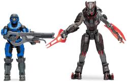 Jazwares Halo Infinite Spartan MK V vs. Jega 'Rdomnai akció figura csomag, 10 cm (HLW0011) (HLW0011)
