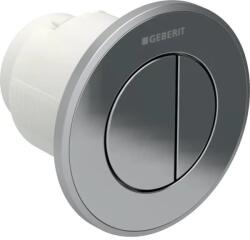 Geberit Typ 10 buton de spălare pentru WC crom mat 116.056. JQ. 1 (116056JQ1)