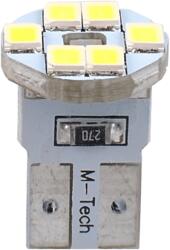 Homasita 72LB079W T10 LED P 6x3528 SMD fehér, 1 pár (72LB079W)