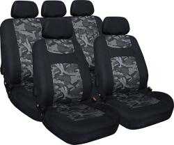 Maxspeed 9 részes univerzális üléshuzat szett, fekete terepmintával (60TY3129)