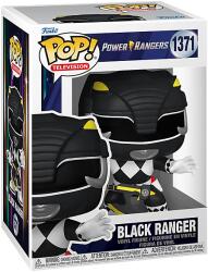 Funko TV: Mighty Morphin Power Rangers 30th - Black Ranger figura #1371 (FU72154) (FU72154)