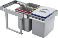 EKOTECH Beépíthető hulladékgyűjtő/kuka EKKO EASY 40 1x16 liter+2x8 liter (90994100)