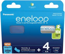 Panasonic eneloop 4db 2000mAh Ni-MH AA/ceruza akkumulátor + akkubox (BK3MCDEC4BE) (BK3MCDEC4BE)