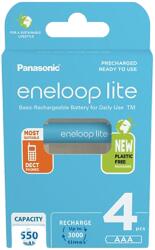 Panasonic eneloop 4db 550mAh AAA mikro akkumulátor (BK4LCCE-4BE-N) (BK4LCCE-4BE-N)