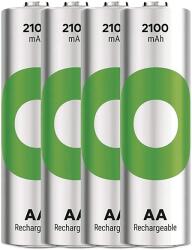 GP Batteries ReCyko NiMH Akkumulátor HR6 (AA), 2100mAh, 4db (B25214) (B25214)